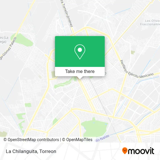 La Chilanguita map