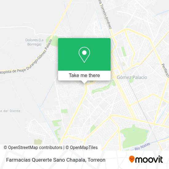 Farmacias Quererte Sano Chapala map