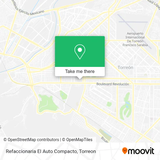 Refaccionaria El Auto Compacto map