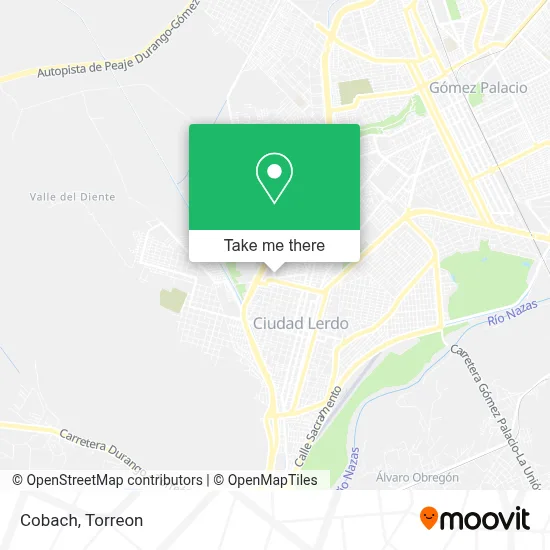 Cobach map