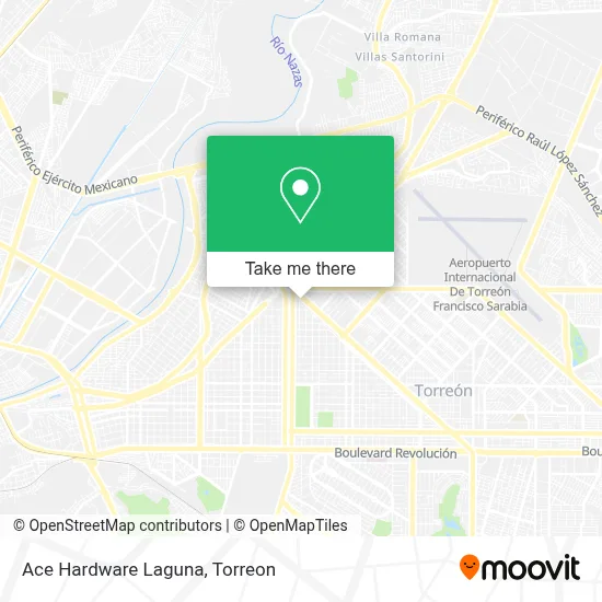 Ace Hardware Laguna map