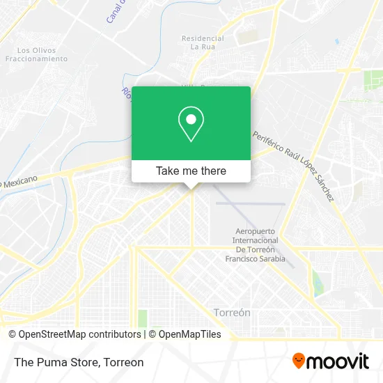 The Puma Store map