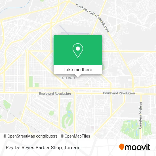 Rey De Reyes Barber Shop map