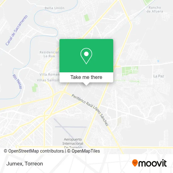 Jumex map