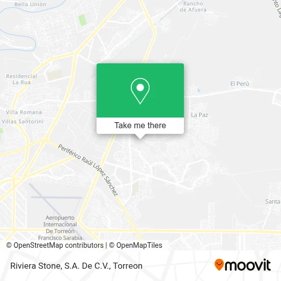 Riviera Stone, S.A. De C.V. map