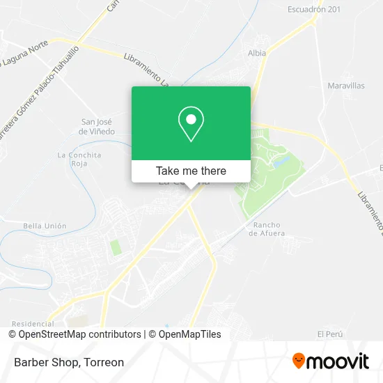 Barber Shop map