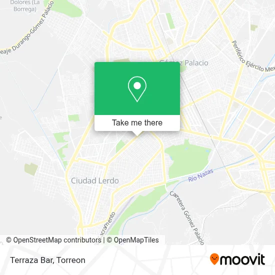 Terraza Bar map