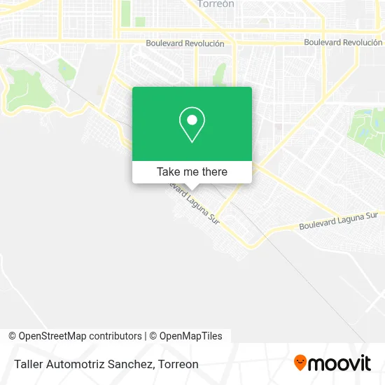 Taller Automotriz Sanchez map