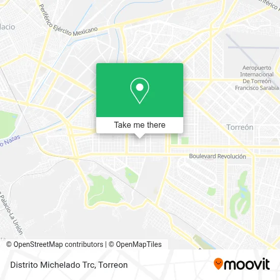 Distrito Michelado Trc map