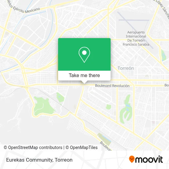 Eurekas Community map