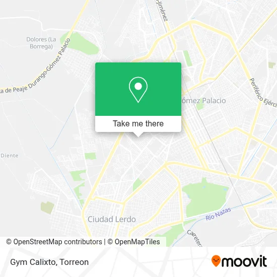 Gym Calixto map