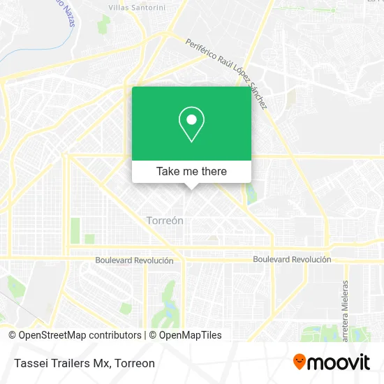 Tassei Trailers Mx map