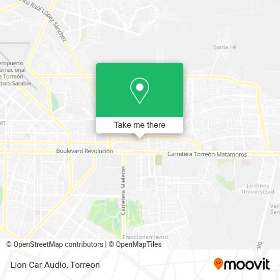 Lion Car Audio map