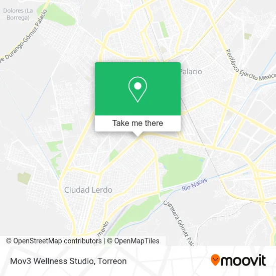 Mov3 Wellness Studio map