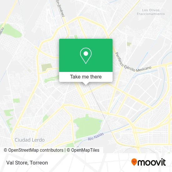 Val Store map