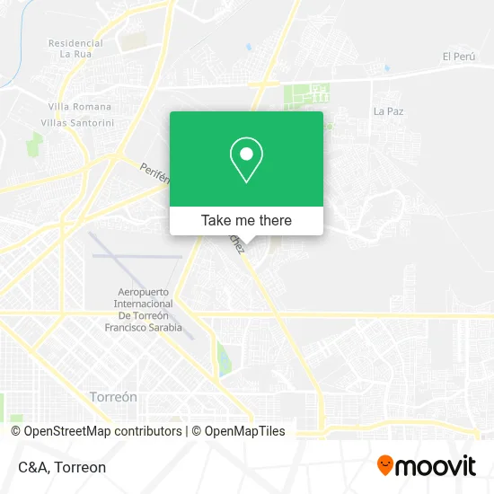 C&A map