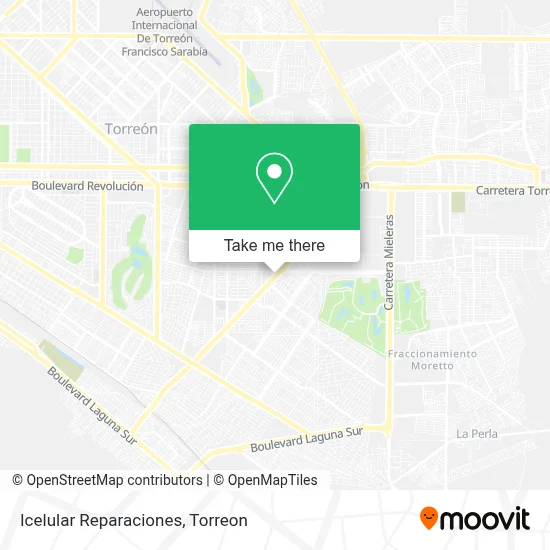 Icelular Reparaciones map