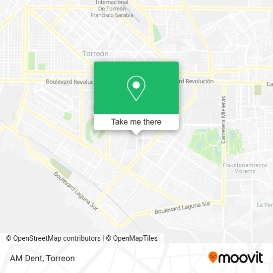 AM Dent map