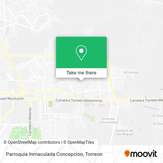 Parroquia Inmaculada Concepcion map
