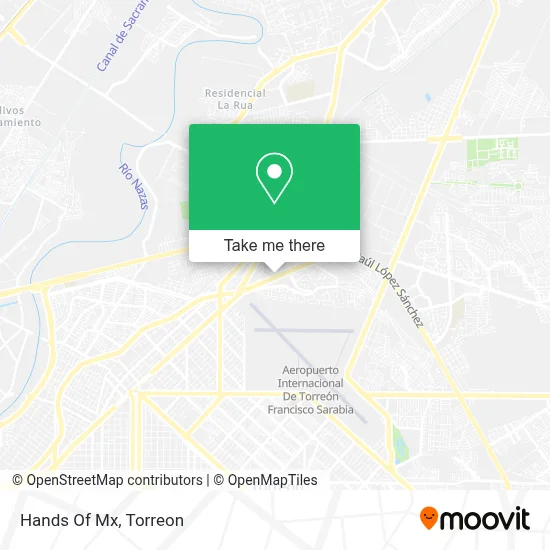 Hands Of Mx map