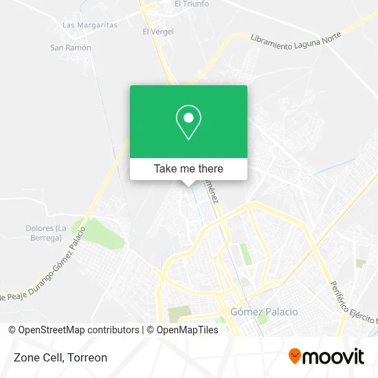 Zone Cell map