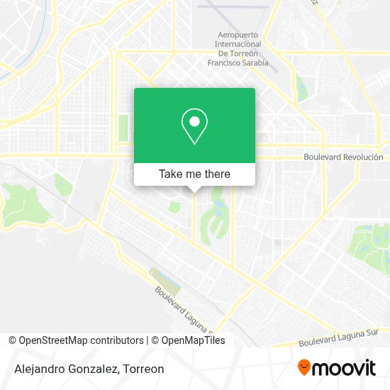 Alejandro Gonzalez map
