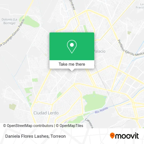 Daniela Flores Lashes map