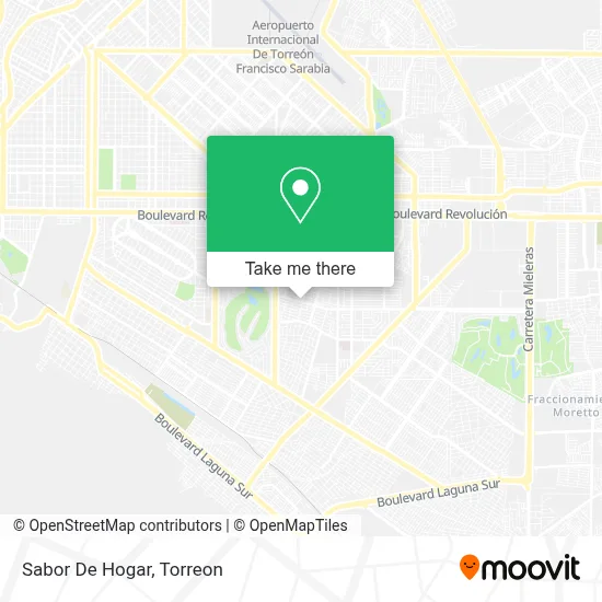 Sabor De Hogar map