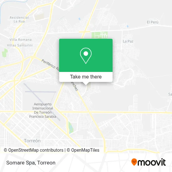 Somare Spa map