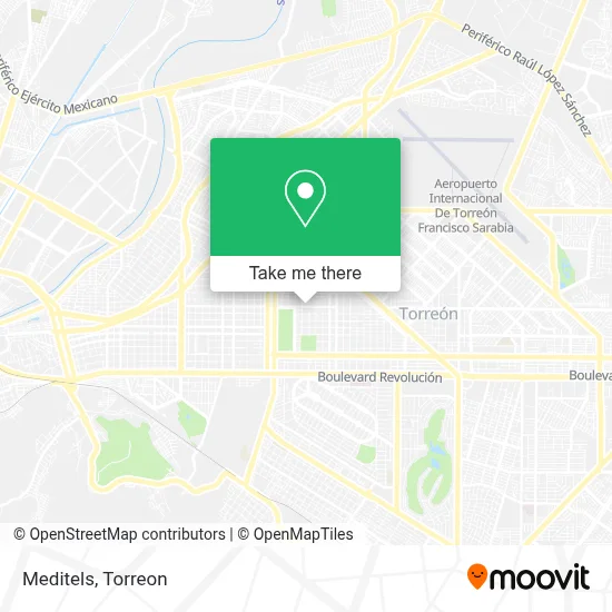 Meditels map