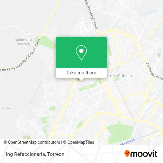 Ing Refaccionaria map