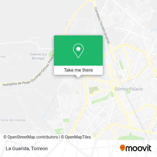La Guarida map