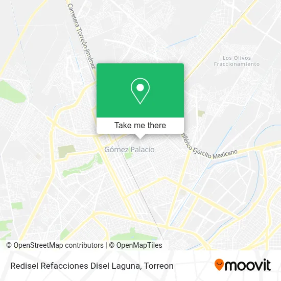 Redisel Refacciones Disel Laguna map