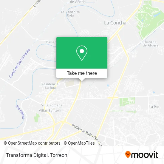 Transforma Digital map