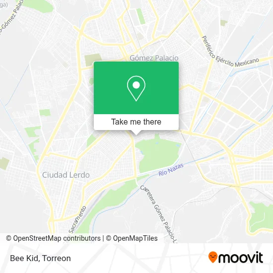Bee Kid map