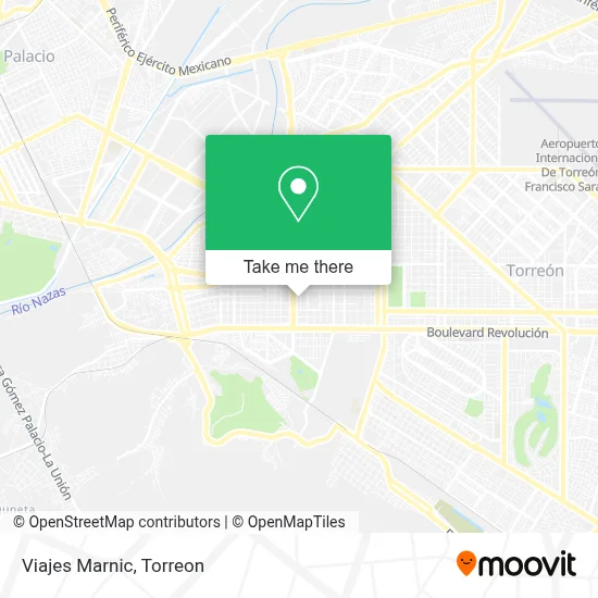 Viajes Marnic map