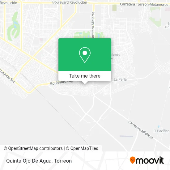 Quinta Ojo De Agua map