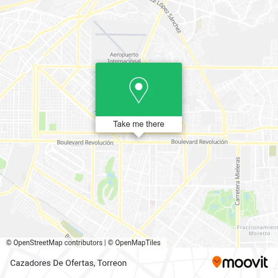 Cazadores De Ofertas map