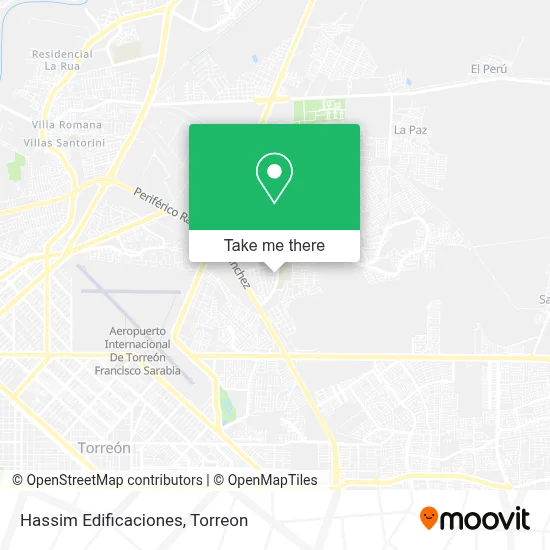 Hassim Edificaciones map