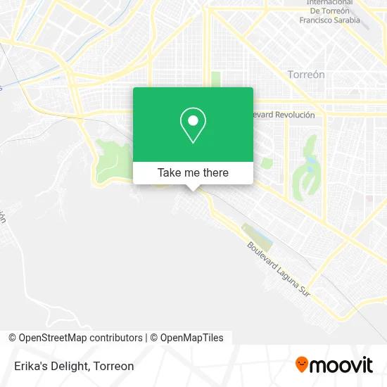 Erika's Delight map