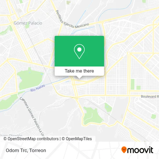 Odom Trc map