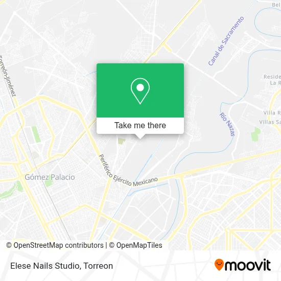Elese Nails Studio map