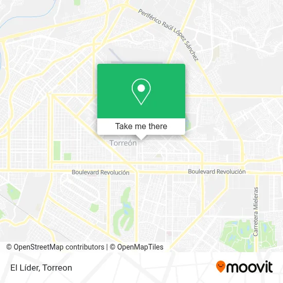 El Líder map