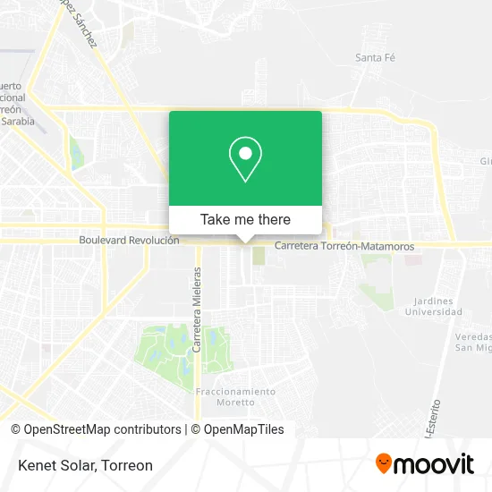 Kenet Solar map