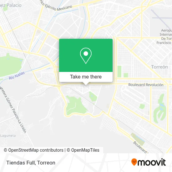 Tiendas Full map