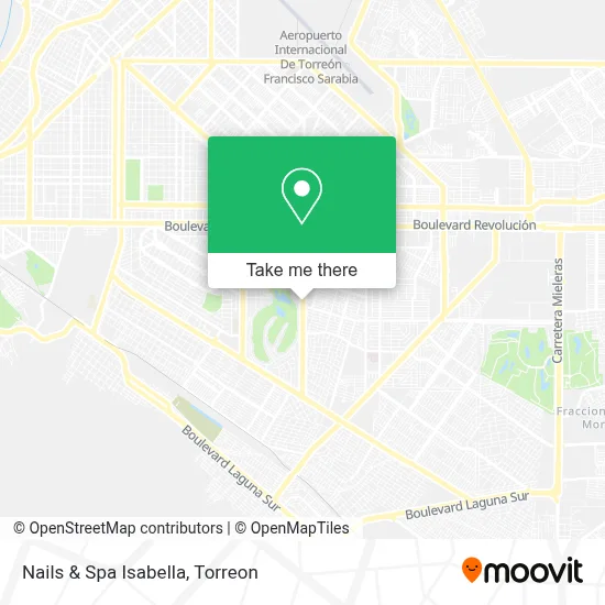 Nails & Spa Isabella map