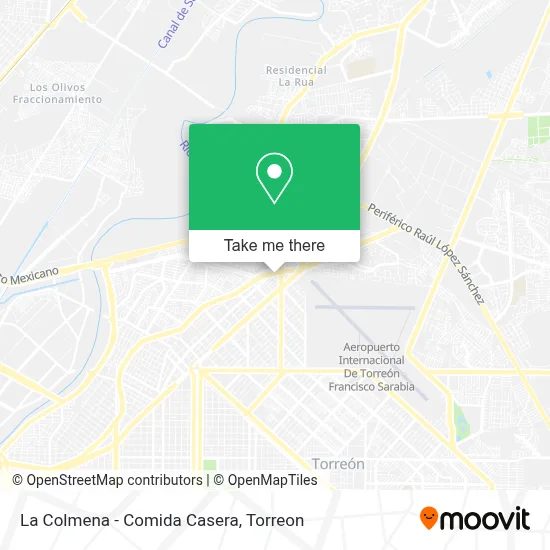 La Colmena - Comida Casera map