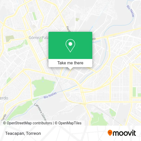 Teacapan map