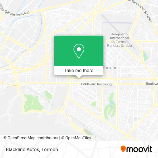 Blackline Autos map