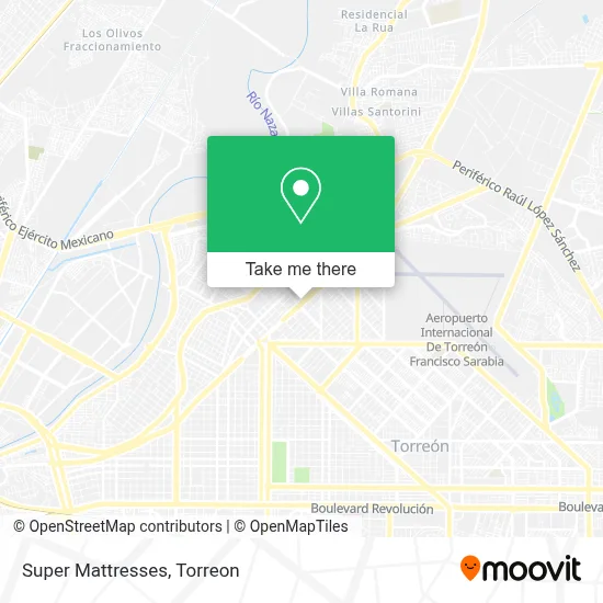 Super Colchones map